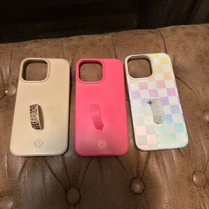 iPhone 14 Pro Max loopy phone cases (set of 3)